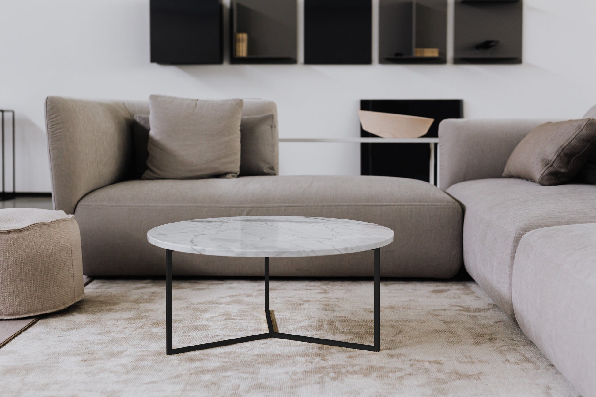 OVAL Coffee Table-UNCOMMON-LUXORMAISON